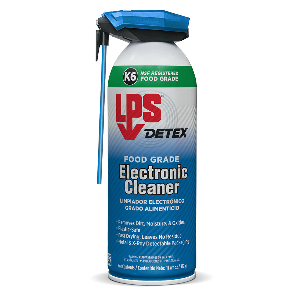 LPS DETEX Electronic Cleaner Food Grade NSF K2 Aerosol Can